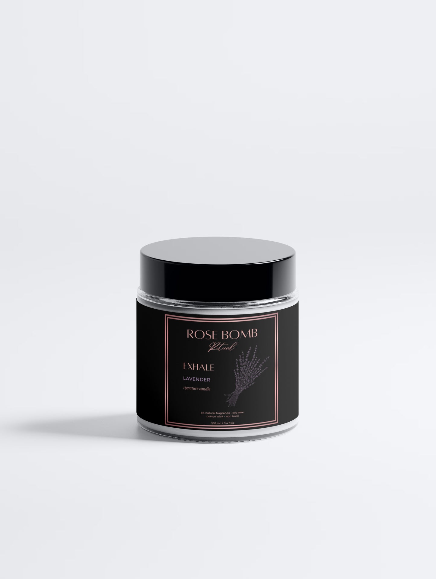 Soy Wax Candle, Lavender